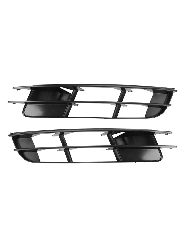 1 Pair Front Bumper Fog Light Grill Cover Bezel For Audi Q7 2007-2009