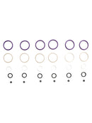 6PCS Fuel Injectors Seal O-Ring Kit Fit Caterpillar C7 Fit CAT C7 Internal