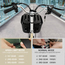 400W 48V 12A Elder Electric folding trike 3 wheel e-bike with Rear Seat