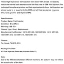 4PCS Fuel Injector 16010-5R1-315 Fit For Honda Fit 2015-19 1.5L