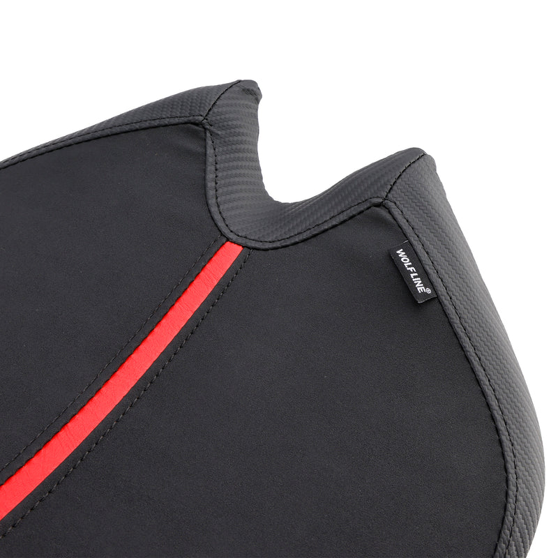 Front Raider Seat Driver Cushion Pu Fit Black For Aprilia Rsv4 1100 2021-2024 Black