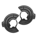 Left & Right Brake Dust Shield 68043286AB Fit Jeep Wrangler JK 2007-2018 Black