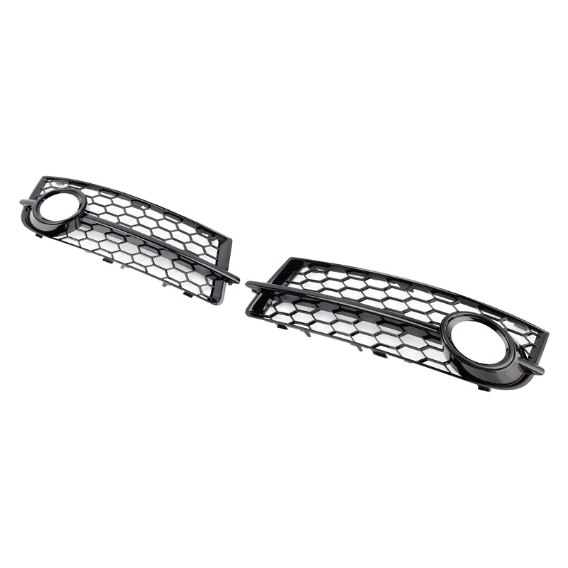 2PCS Fog Light Cover Grille Grill 8J0807682 Fit Audi TT MK2 2007-2010