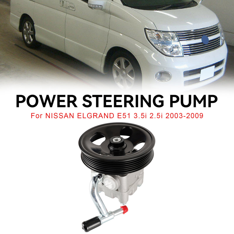 Nissan Elgrand E51 3.5I 2.5I 2003-2009 Power Steering Pump 8X113468