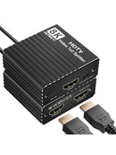 8K HDMI 1 to 2 Splitter HD2.1 8K60hz/4K120hz/1080P240hz w EDID 1 Input 2 Output