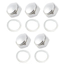 5x Steering Stem Nut w/Washer For Honda Z50A Z50R XR80R S90 SL70 SL90 SL100 S125