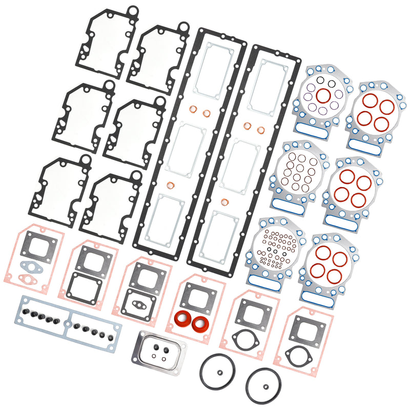3803598 3800728 Upper Engine Gasket Set for Cummins KTA19 KTTA19