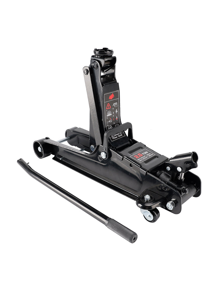 Low Profile Floor Jack 2.5 Ton (5500 lbs)  3.35"-14.17" Height Lifting Range