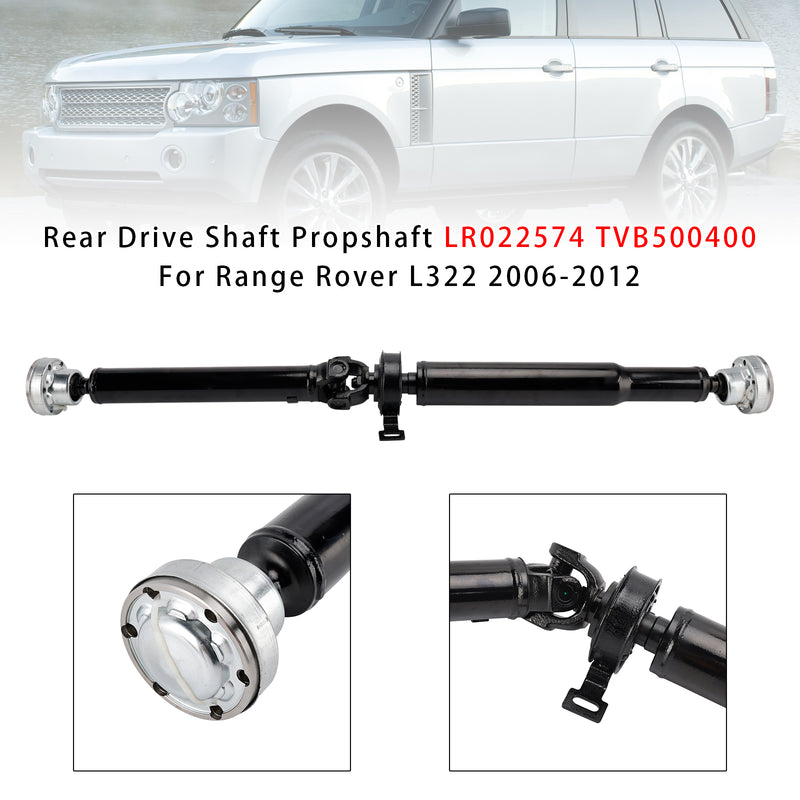 Rear Drive Shaft Propshaft LR022574 TVB500400 For Range Rover L322 2006-2012