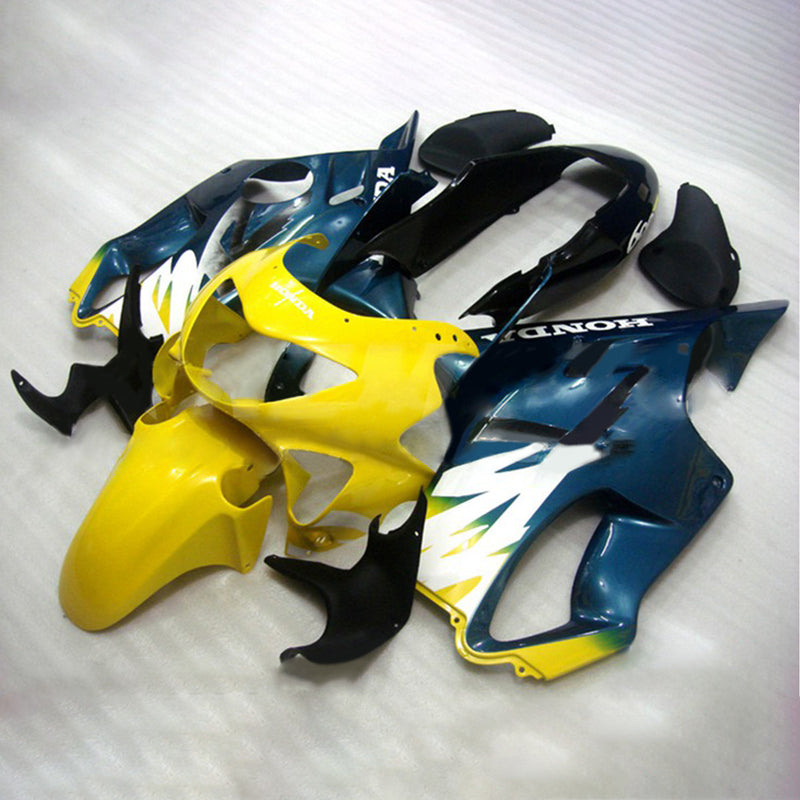 Amotopart Honda CBR600 F4 1999-2000 Fairing Kit Bodywork Plastic ABS