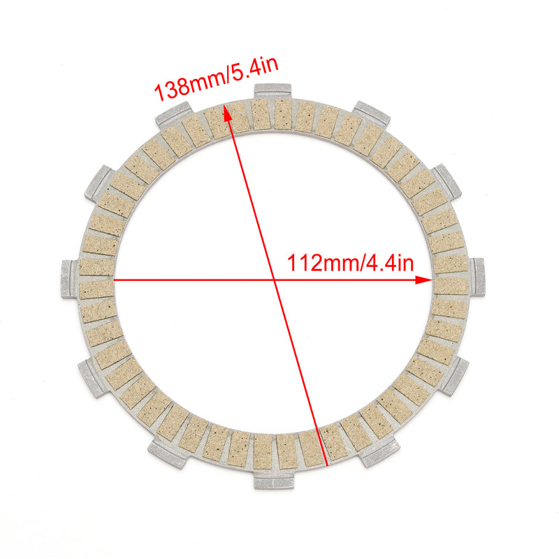 Clutch Friction Plate Kit fit for Kawasaki 13088-0575 ZX1000 NINJA H2 2015-2024