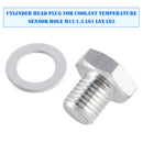 Cylinder Head Plug for Coolant Temperature Sensor Hole M12-1.5 LS1 LSX LS3