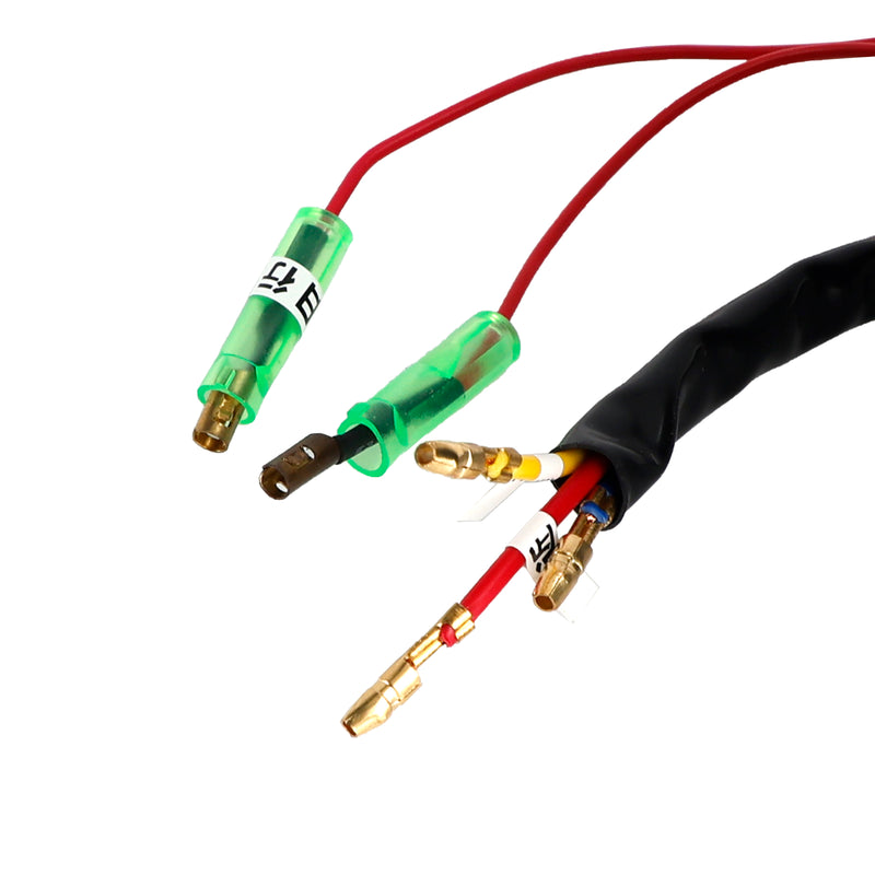 5.75" Spotlight Headlight Fog 9-Bulbs Black