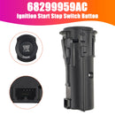 2014-2021 Jeep Grand Cherokee Ignition Start Stop Switch Button 68299959AC 68299959AB