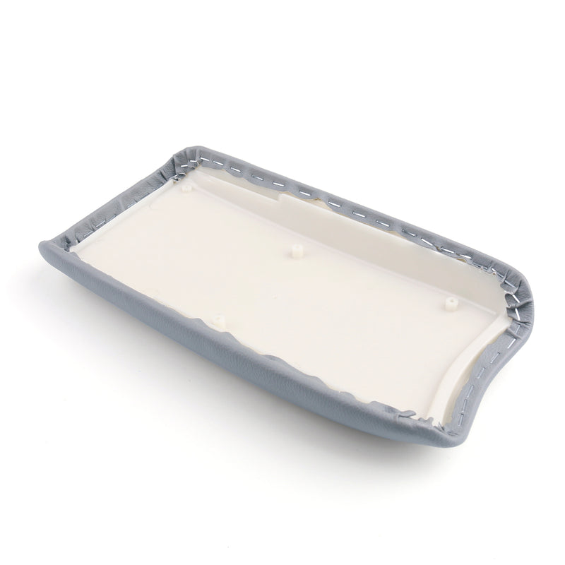 Gray Leather Armrest Centre Console Lid For Honda CIVIC 2006-2009