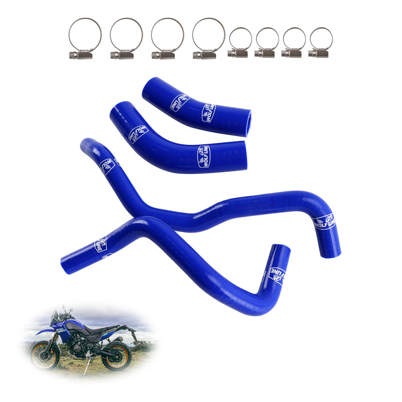 Silicone Radiator coolant Hose kit For Yamaha Tenere 700 2019-2024