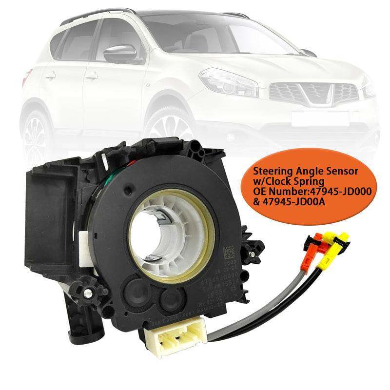 47945-JD000 Steering Angle Sensor w/Clock Spring For Nissan Qashqai J10 2006-2013