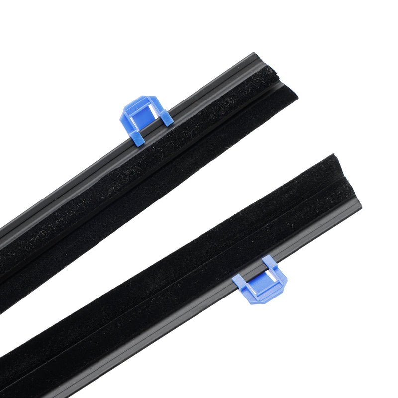 Left+Right Weatherstrip Belt Molding For Honda Civic Coupe 2D 2012-2015