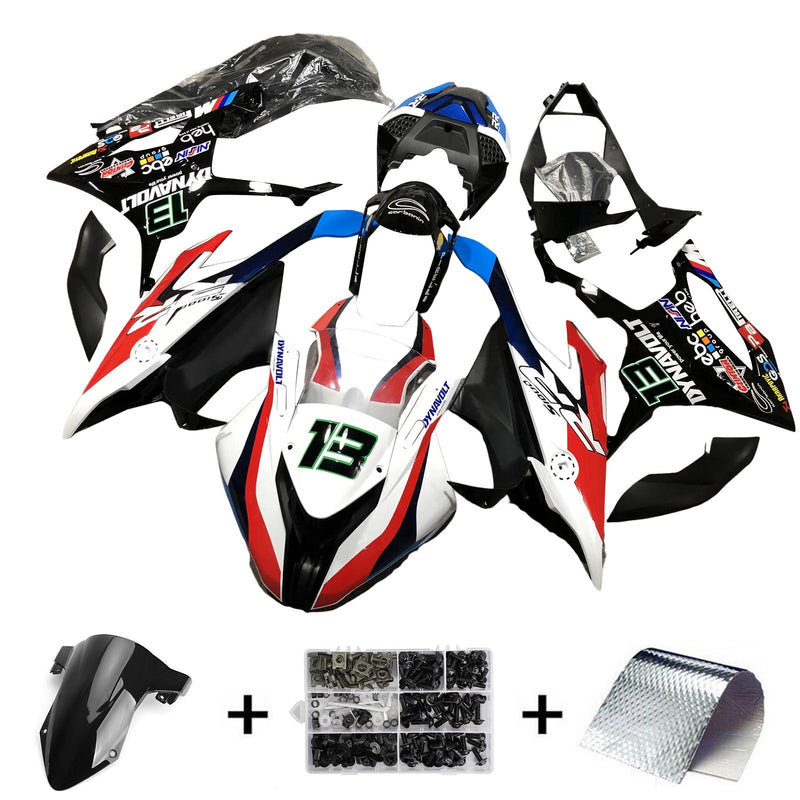 Amotopart BMW M1000RR S1000RR 2019-2022 Fairing Kit Bodywork Plastic ABS