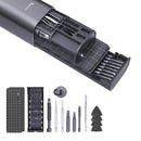 Precision Screwdriver Set 60-Pieces Hobby and Repair Set DIY PC Phone Hardware Electronic Devices Repair Watch Portable Compact 4mm Bits Slim Rotating Screwdriver Tweezers