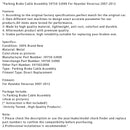 Parking Brake Cable Assembly 59750-3J000 For Hyundai Veracruz 2007-2012