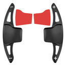 Steering Wheel Paddle Shifter Extension For Ford Explorer 13-19 Aluminium Black