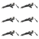 6PCS Fuel Injectors 095000-6593  Fit Hino J08E Fit Kobelco SK330-8