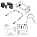 DETACHABLE TWO UP TOUR MOUNTING PACK RACK CHROME FOR TOURING MODEL 1996-2008