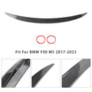 Carbon Fiber Style Rear Trunk Spoiler Wing For BMW G30 G38 F90 M5 MP 2017-2023