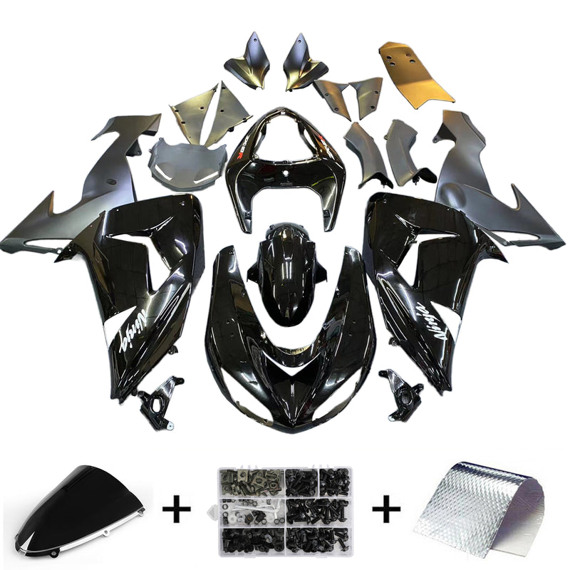 Fairings 2006-2007 Kawasaki ZX 10R Black Ninja  Generic