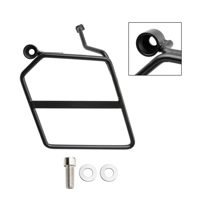 Side Saddle Bag Mounting Bracket Fit Left Black For Honda Monkey 125 2018-2024
