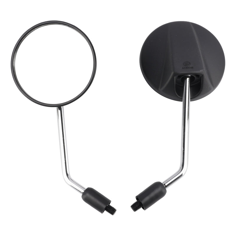 PAIR MIRRORS ASSY BLACK 56001-0137 FOR KAWASAKI KLR 650 2012-2014 & 2018