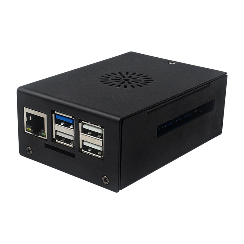 New Orange Pi 3B Metal Case Orange Pi 3B Aluminum Alloy Box Cooling Fan Cool Case