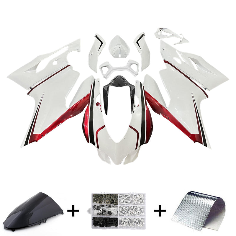 2012-2015 Ducati 1199 Injection Fairing Kit Bodywork Plastic ABS