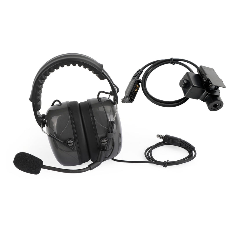 7.1-C5 Adjustable Noise Cancelling Headset For Hytera PD600 PD602 PD602g PD605
