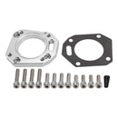 RBC/RRC Manifold Flange Dual Throttle Body Adapter 62mm 70mm For K20A K20A2 K20A3