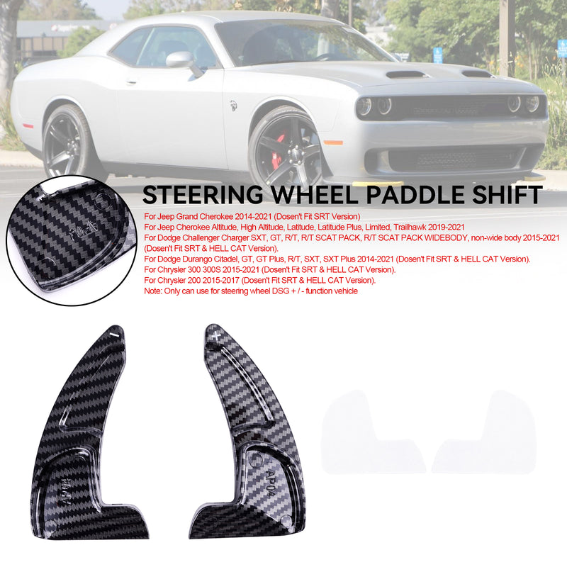 Dodge Challenger Charger Steering Wheel Shift Paddle Extended Shifter Trim