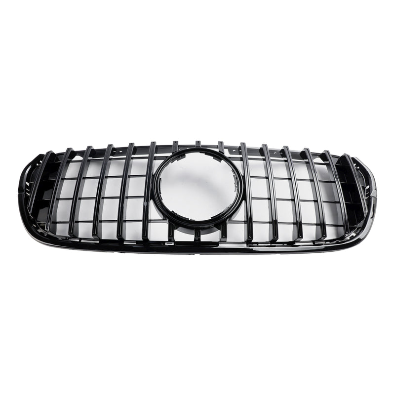 Black Front Bumper Grille Grill Fit Mercedes Benz X-Class X470 2017-2019