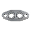 2 Pack Oil Cooler Adapter -6AN ORB Oring In/Out Port Plate LS1 LSX LS3 LS LS2
