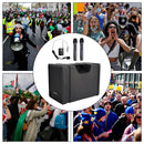 CX-10 Portable Megaphone Wireless PA Speaker System Bluetooth FM Loudspeaker