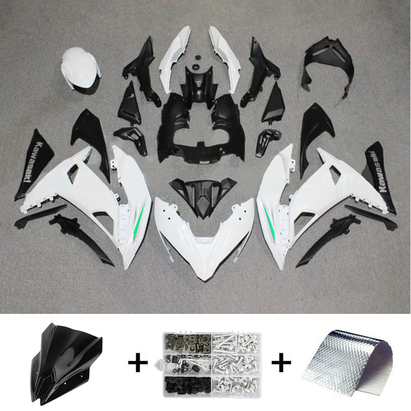 Amotopart Kawasaki ER6F/Ninja650R 2017-2019 Fairing Kit Bodywork Plastic ABS