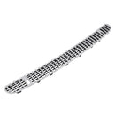 Front Silver Upper Hood Vent Grill 51137075324 For BMW E46 2002-2005