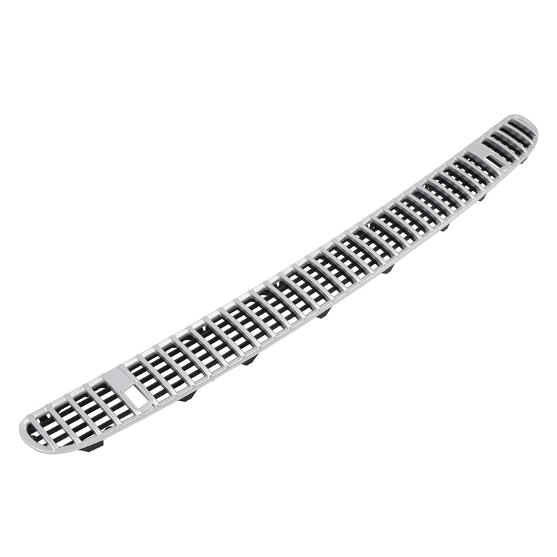 Front Silver Upper Hood Vent Grill 51137075324 For BMW E46 2002-2005