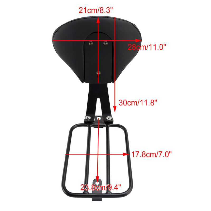 Driver Backrest pad fit for Kawasaki Eliminator 500 2024-2025