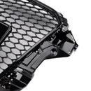 RS3 Style Front Bumper Grill Grille Fit Audi A3 Sline S3 2013-2016 With ACC