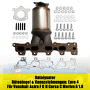 Manifold Catalytic Converter For Vauxhall Astra F G H Corsa C Meriva A 1.8