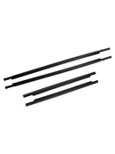 2007-2014 Toyota FJ Cruiser 4PCS Window Moulding Trim Seal Belt Weatherstrip