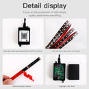 4Pcs LED Chassis Light Modified With Fantasy Ambient Light APP Controller 120cm*2+150cm*2