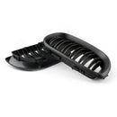 Front Kidney Hood Grille Grill For BMW E46 3 Series 4 Door 2002-2005 Matte Black