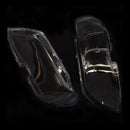 2PCS Front Headlight Glass Clear Cover For BMW X5 E53 2004-2006